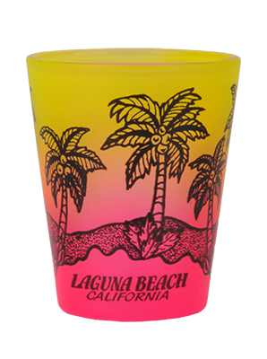 Laguna Beach Shot Glasses at Fawn Memories